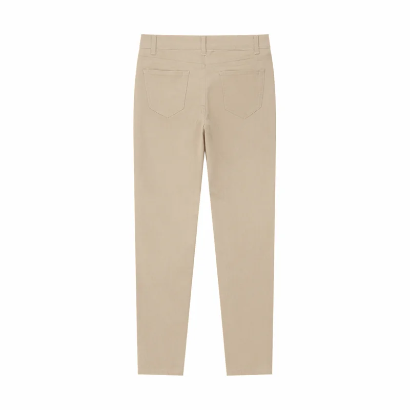 GIORDANO Women's Mid-Rise Slim Tapered Pants